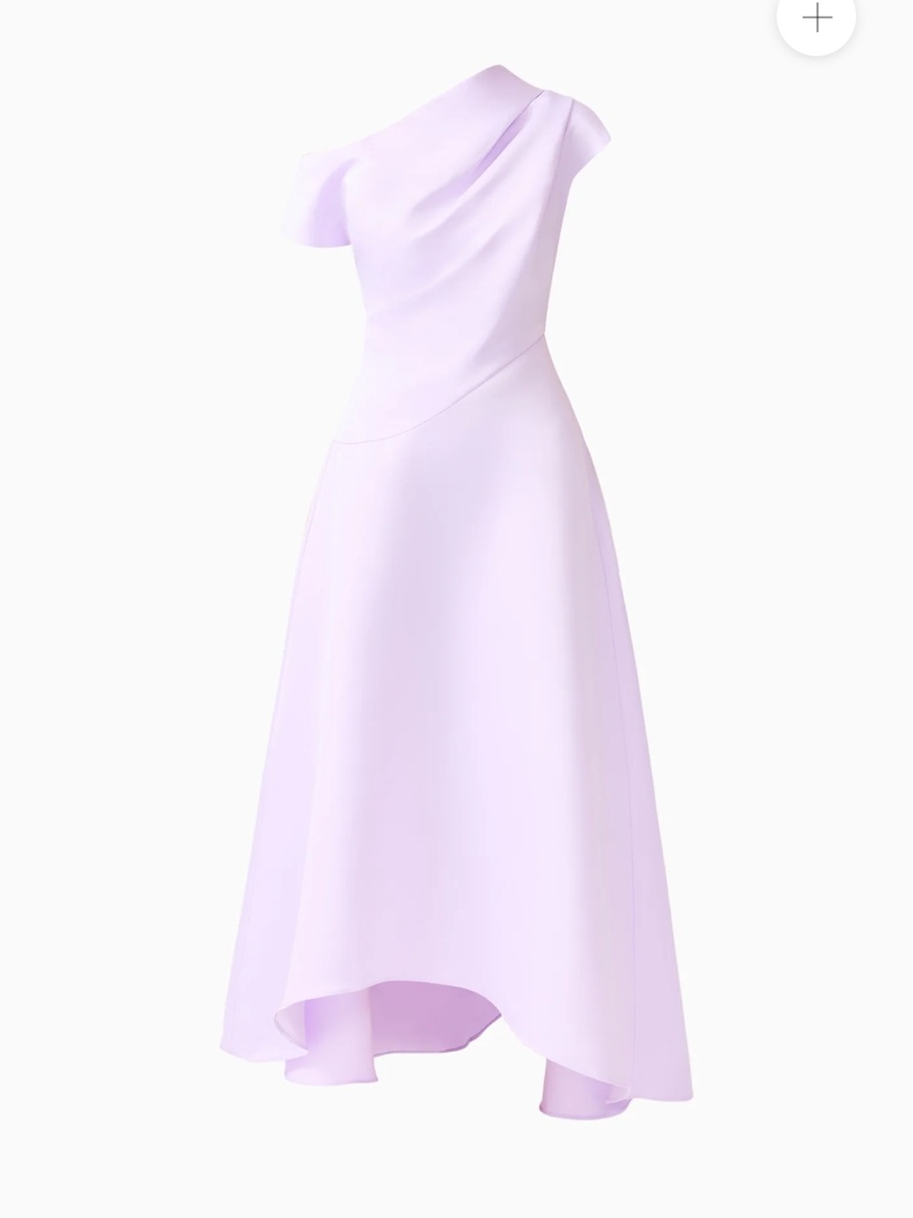 elliatt marissa purple one shoulder asymmetrical hem maxi gown dress size Large - Picture 13 of 14